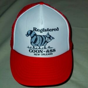 Retro mens trucker snap back hat